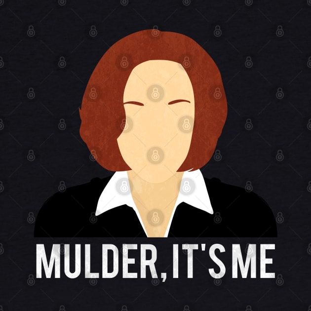 Mulder, It's Me : Minimalist X-Files Dana Scully by Izzie | Fandom 101 - For The Geeks